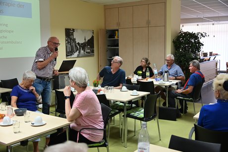 Begrüßung durch den Vorsitzenden Jörgen Steinbrink