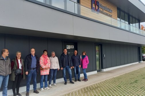 Teilnehmer einer Besichtigung