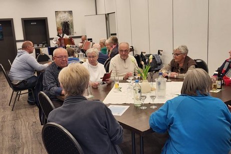 VdK Teilnehmer des Oktoberfestes des OV Rheine