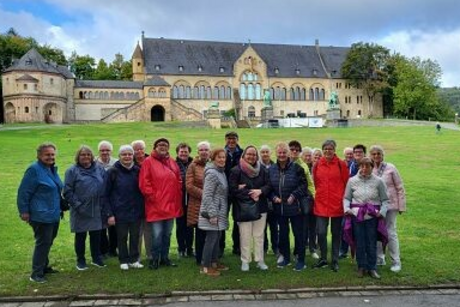 Die Reisegruppe in Goslar