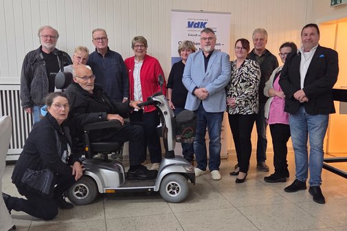 der neue Vorstand des Ortsverbands