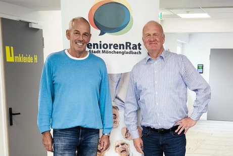 Ulrich Pesch (li.) und Herbert Hoffacker