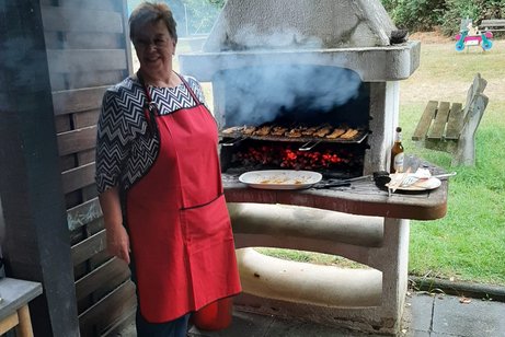 Grillnachmittag an der Heinrich-Heine-H&uuml;tte