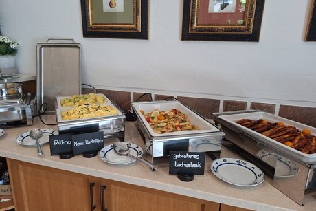 Teil des Buffet