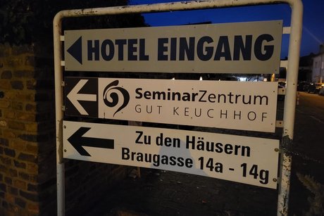 Barrierefreier Zugang zum Veranstaltungsraum