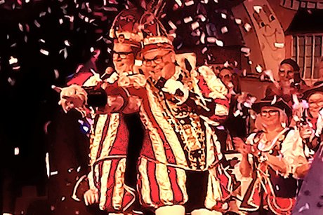 D&uuml;rener Prinzenpaar Daniel I. & Ingo II.