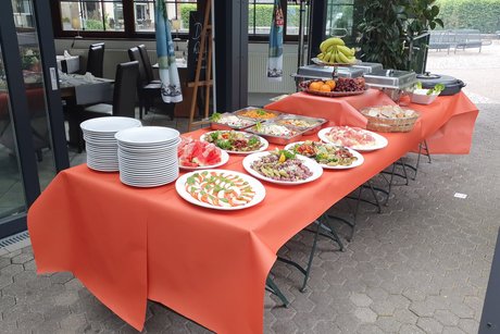 Blick aufs Buffet