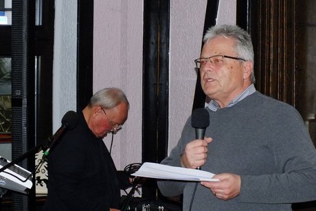Dieter Borchert - Vorsitzender des Kreissverband Rhein-Ruhr, begrüßt die Mitglieder und Gäste.