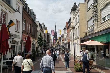 Spaziergang durch den Wallfahrtsort Kevelaer.