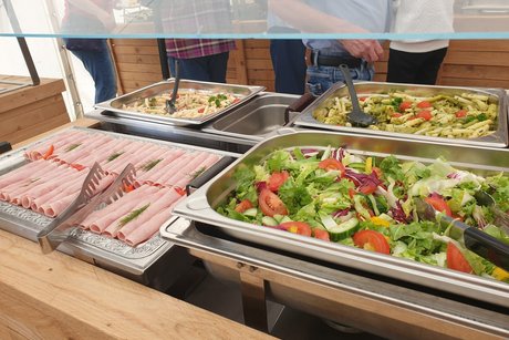 Spargel-Buffet