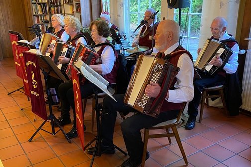 Die Harmonikas des MGV Seeste