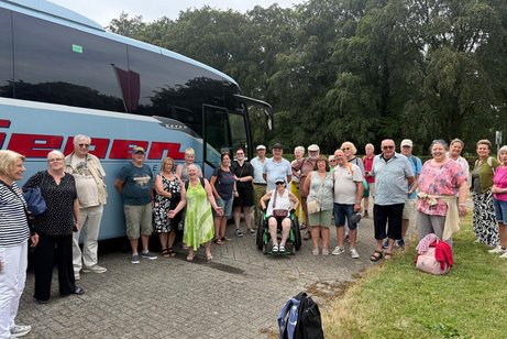 Ankunft in Arcen