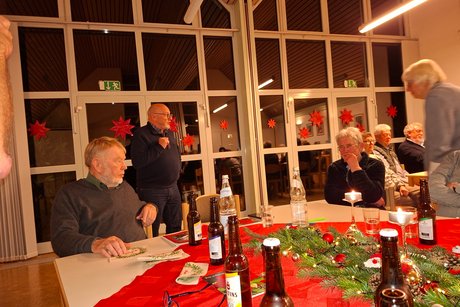 Teilnehmer einer Feier