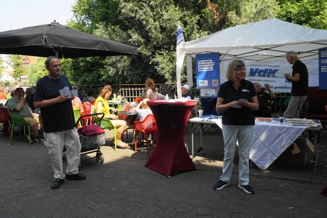 VdK Kreis Mitglieder am Stand