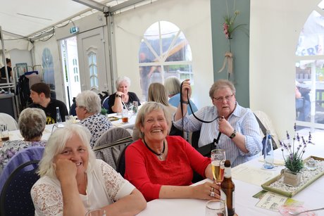 Unsere Mitglieder am Spargelhof