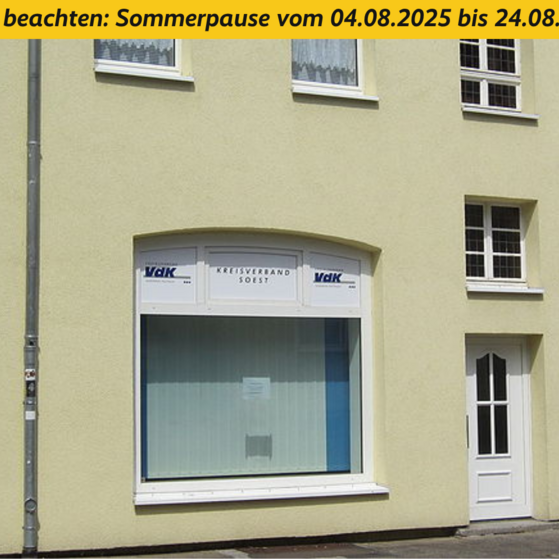 Die Geschäftsstelle des Kreisverbands Soest