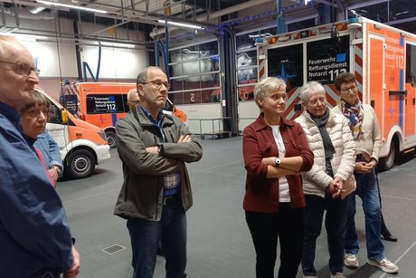 Teilnehmer einer Besichtigung