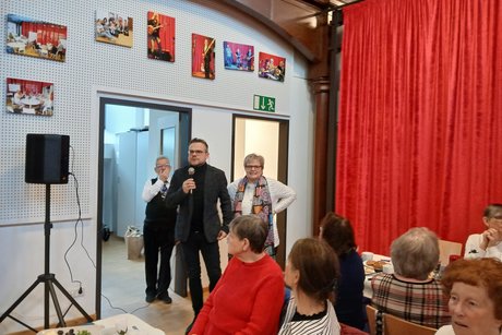 Links nach Rechts: Herr Fick, Herr Schenk, Frau Michalski