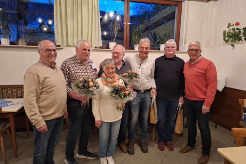 Reimund Halbe, Friedhelm Frohnenberg, Dagmar Würden, Hans Weigel, Andreas Tump, Peter Stracke, Hermann-Josef Bettendorf
