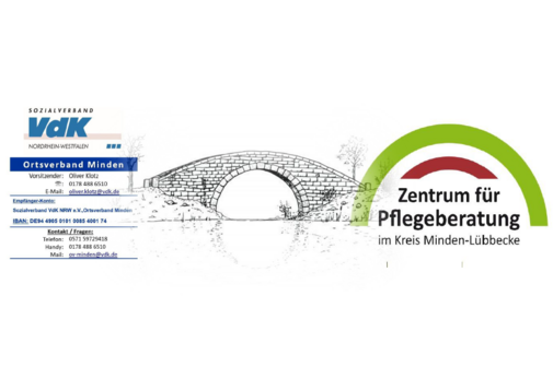 VdK Ortsverband-Minden baut eine Br&uuml;cke zur Pflegeberatung im Kreis Minden-L&uuml;bbecke
