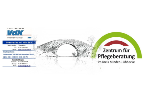 VdK Ortsverband-Minden baut eine Br&uuml;cke zur Pflegeberatung im Kreis Minden-L&uuml;bbecke