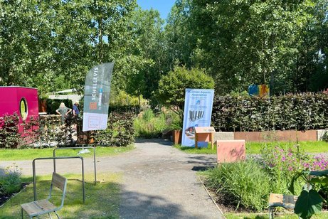 Auf der Landesgartenschau in Neuss