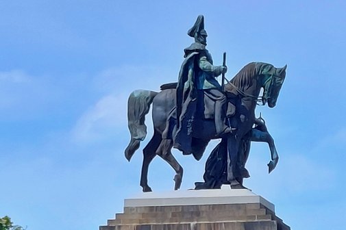 Kaiser Wilhelm Statue Koblenz