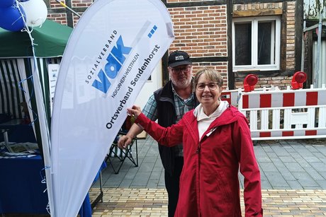 Darstellung der eigenen Beachflag des OV Sendenhorst