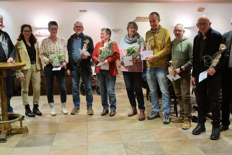 Bild von der Jubilarehrung