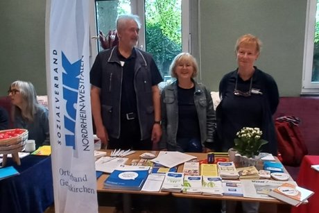 Infostand Selbsthilfetag Infostand