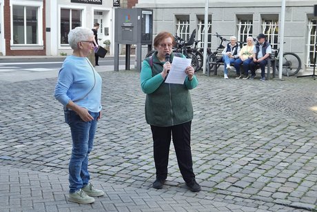 Frau Glatzel informiert über den VDK Ortsverband