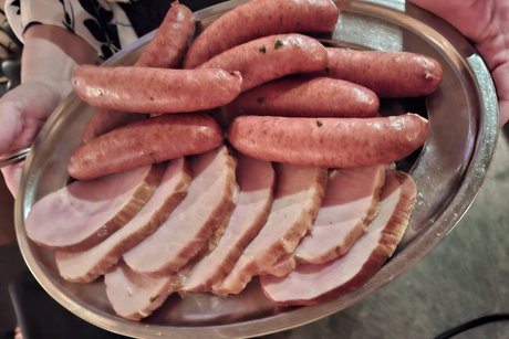 Mettwurst und Kassler