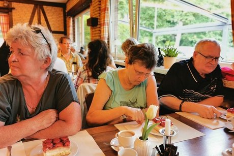 Kaffee und Kuchen im Landcafe Haus Immdendorf