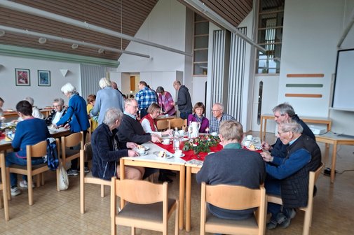 Teilnehmer einer Feier