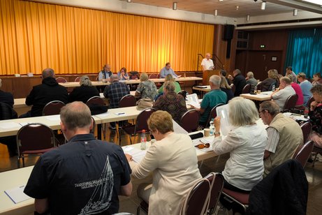Verlesung des Kassenberichts durch Hans-Joachim Kraft