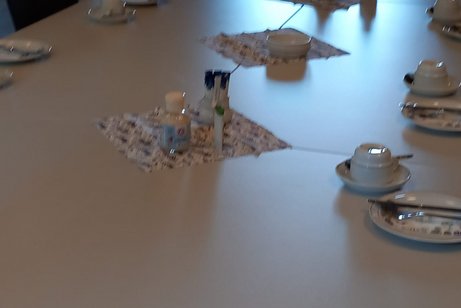 der gedeckte Tisch