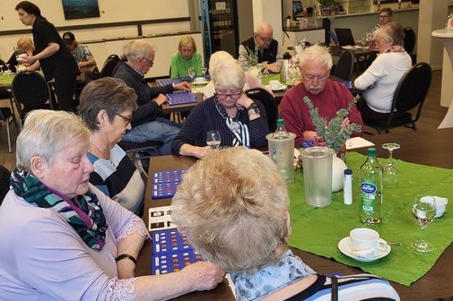 Bingonachmittag Es wurde Bingo gespielt
