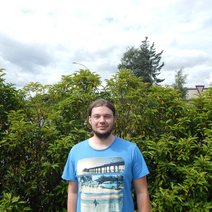 Christian Hahn im Garten