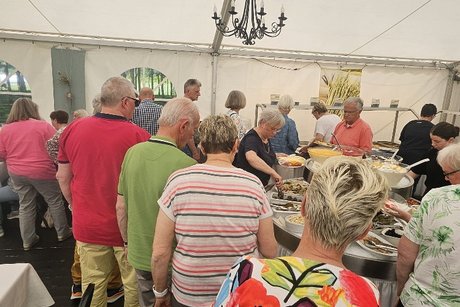 Spargelbuffet