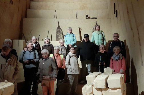 Der VdK in den Grotten von Kanne. Der VdK in den Grotten von Kanne.