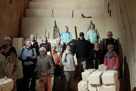 Der VdK in den Grotten von Kanne.