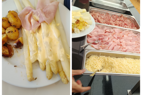 Spargelbuffet