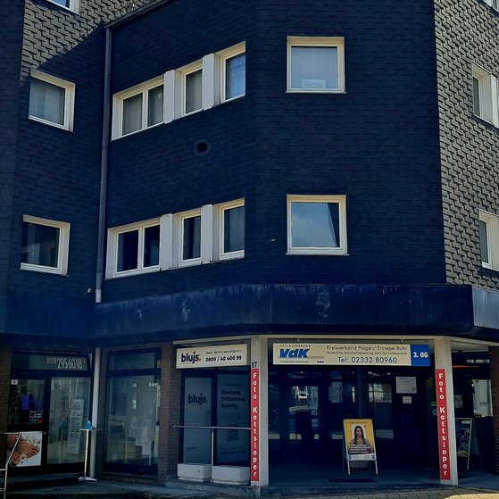 Gesch&auml;ftsstelle mit neuer Adresse