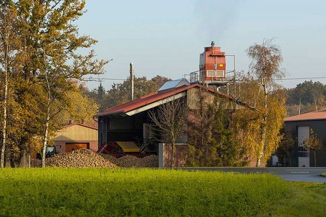 Hofansicht der Firma