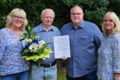 Ehrung eines langjährigen Vorstandsmitgliedes