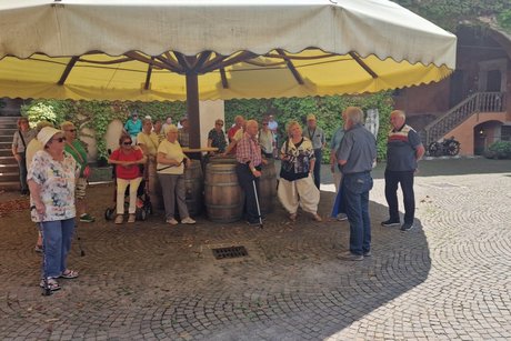 Besuch Weingut Schloss Rametz Meran