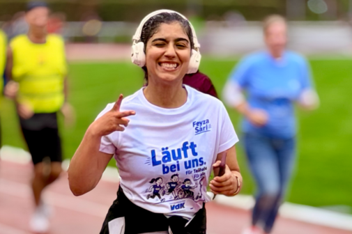 „Läuft bei uns“: VdK-Rechtsberaterin Feyza Sari LL.M. beim 3. Dürener Inklusionslauf