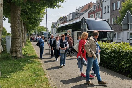 Spaziergang durch den Wallfahrtsort Kevelaer.