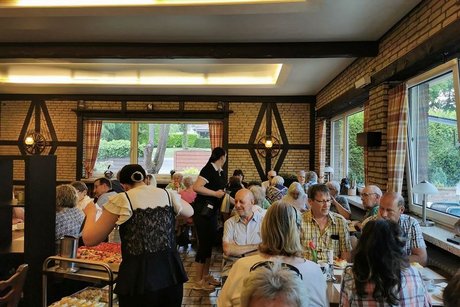 Kaffee und Kuchen im Landcafe Haus Immdendorf