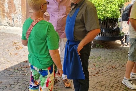 Besuch Weingut Schloss Rametz Meran